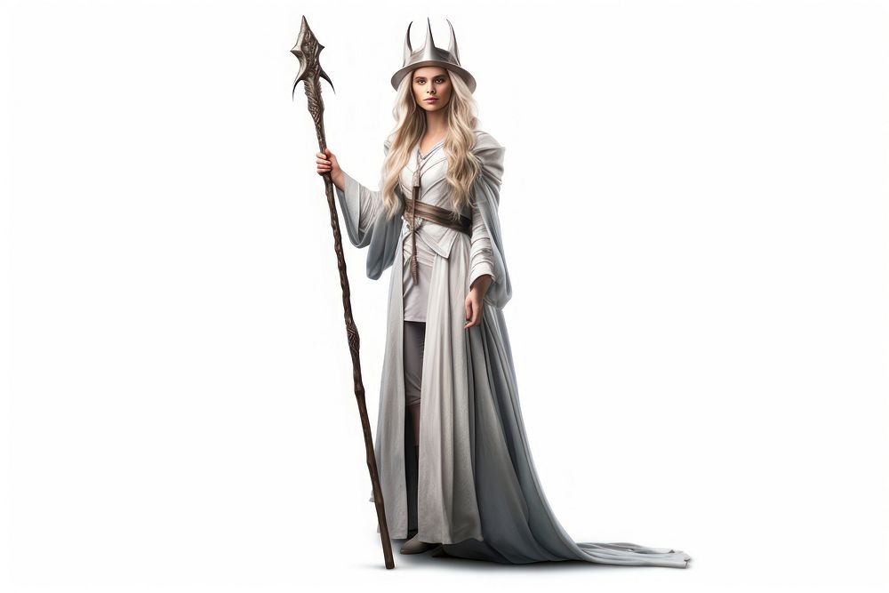Wizard costume fashion holding. AI generated Image by rawpixel.