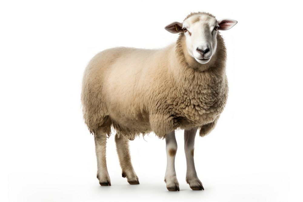 Sheep livestock animal mammal. AI generated Image by rawpixel.