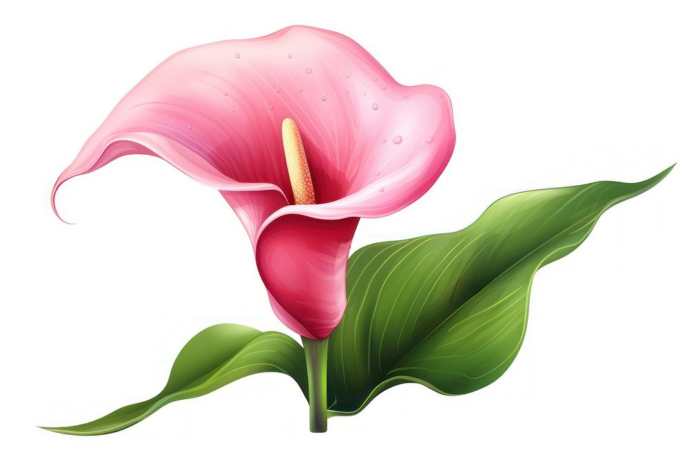 Flower petal plant pink. AI generated Image by rawpixel.