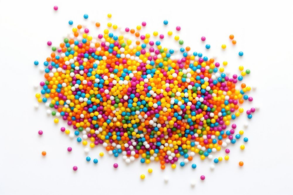 Sprinkles sprinkles backgrounds dessert. AI generated Image by rawpixel.
