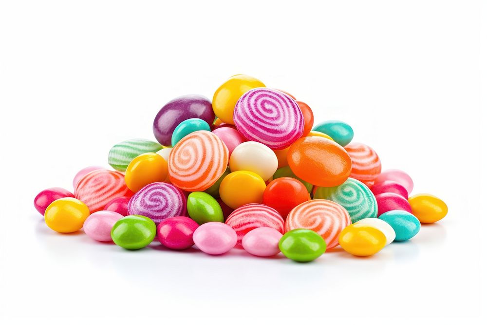 Colorfull candy confectionery food pill. AI generated Image by rawpixel.