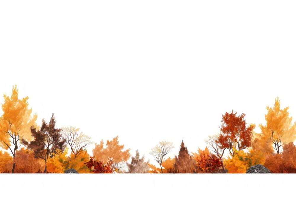 Autumn forest backgrounds outdoors nature. AI generated Image by rawpixel.