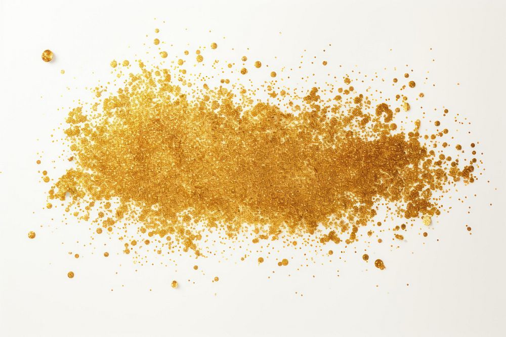 Gold glitter backgrounds powder white background. AI generated Image by rawpixel.