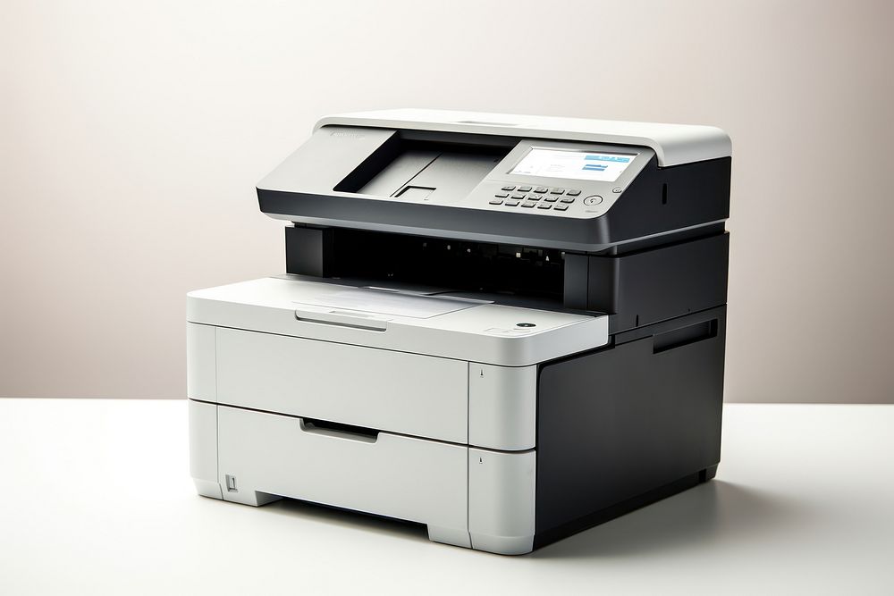 Office printer photocopier electronics technology. AI generated Image by rawpixel.