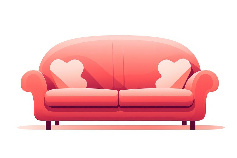 A sofa furniture chair comfortable. AI generated Image by rawpixel.