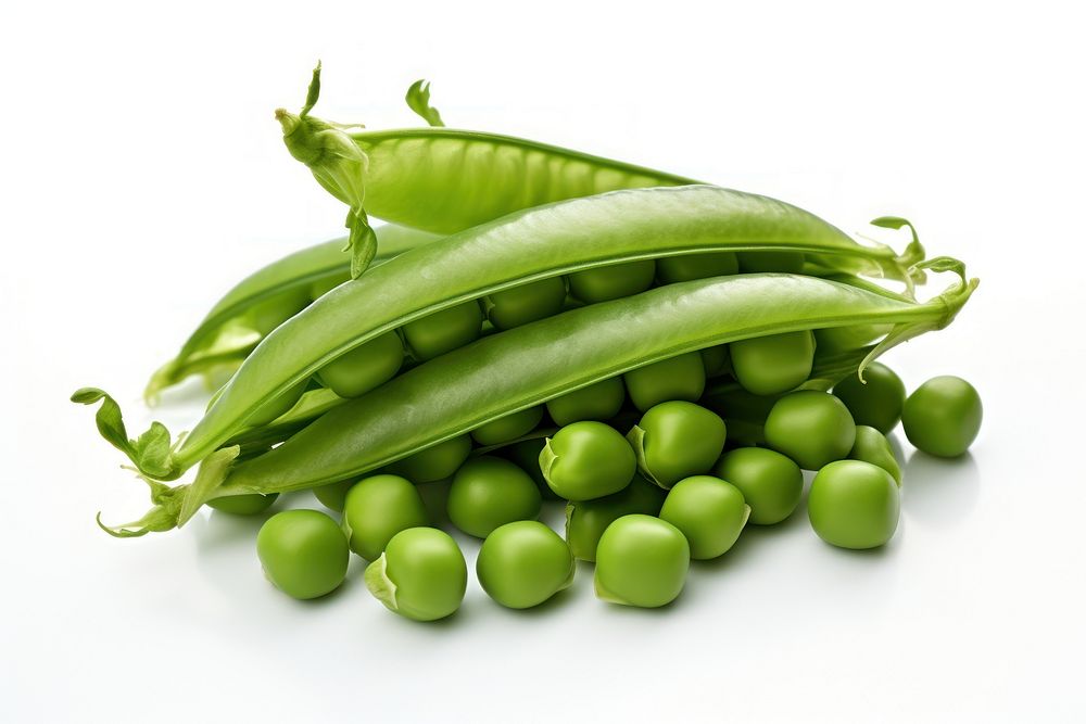 Peas vegetable plant food. AI generated Image by rawpixel.