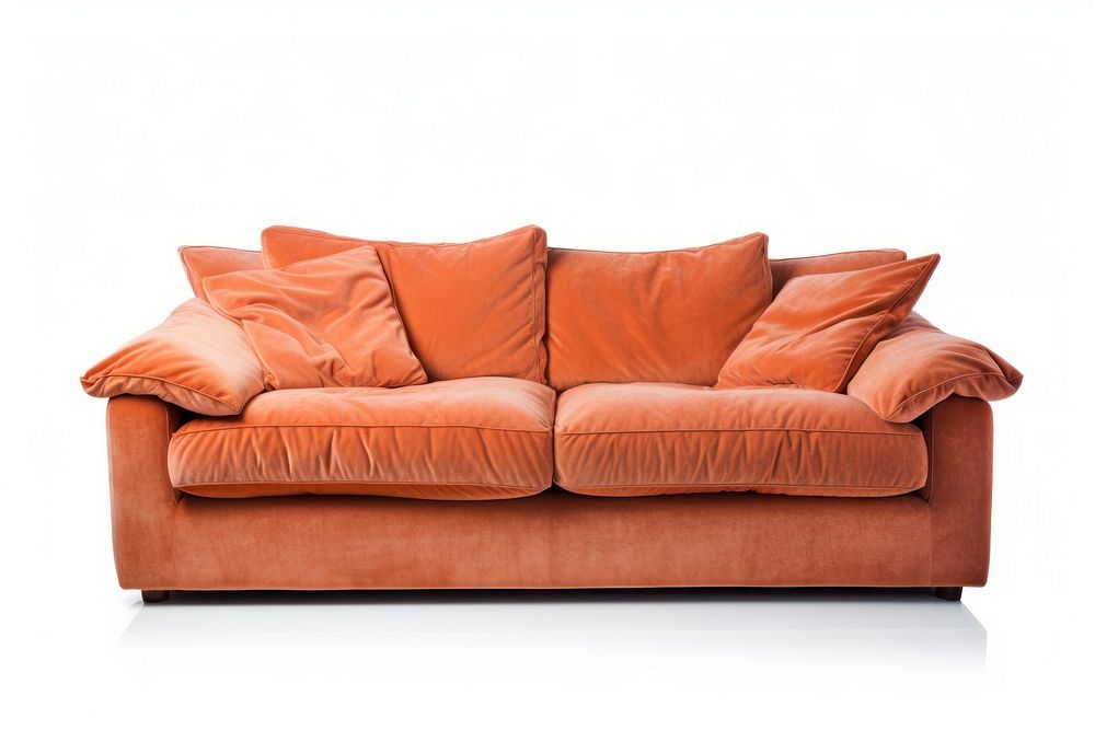 A sofa furniture cushion pillow. AI generated Image by rawpixel.