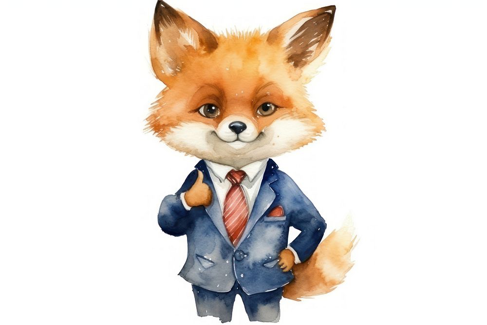 Animal mammal fox pet. AI generated Image by rawpixel.