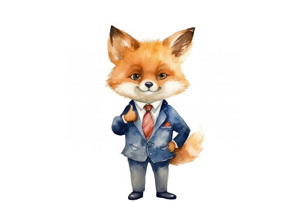 Animal mammal fox pet. AI generated Image by rawpixel.