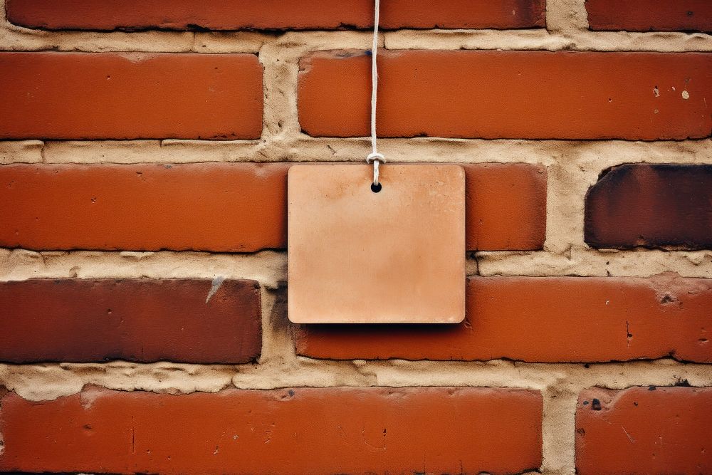 Brick wall architecture hanging. AI generated Image by rawpixel.
