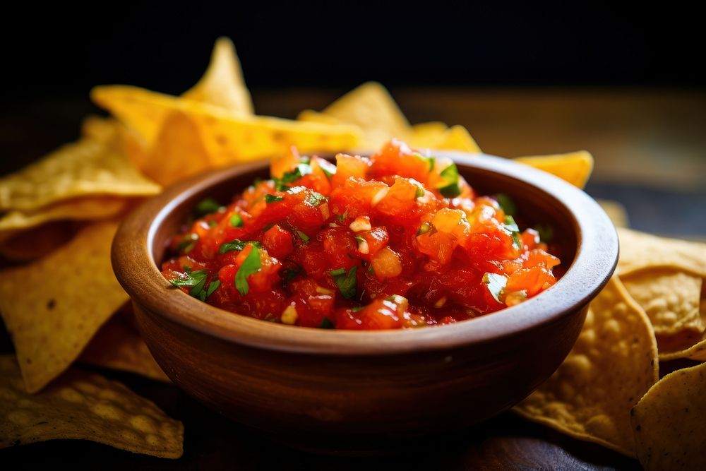 Food bowl vegetable appetizer. 