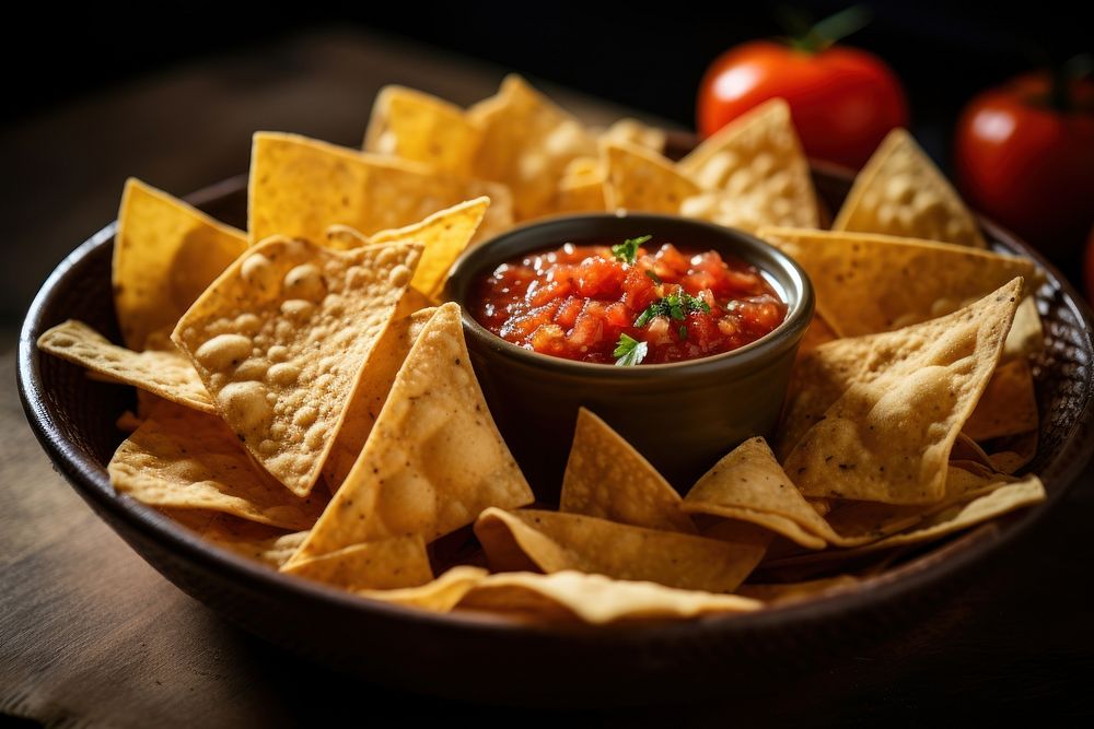 Ketchup snack food bowl. AI generated Image by rawpixel.