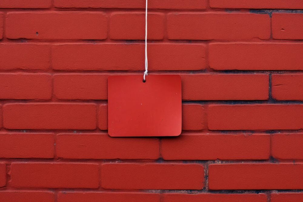 Wall architecture hanging brick. AI generated Image by rawpixel.