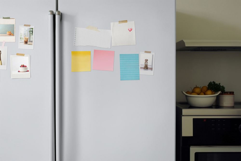 Kitchen fridge, interior design resource