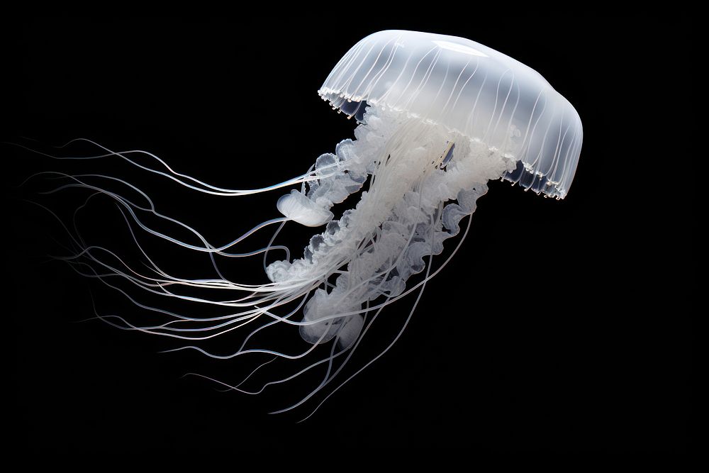 Box jellyfish animal invertebrate zooplankton. Free Photo rawpixel