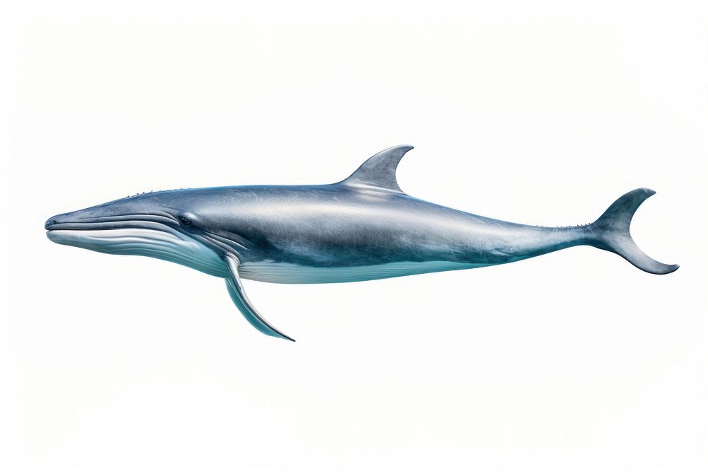 Fin whale animal mammal shark. AI generated Image by rawpixel.