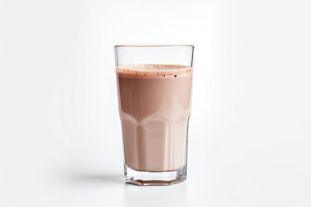 Chocolate milk smoothie drink juice. AI generated Image by rawpixel.