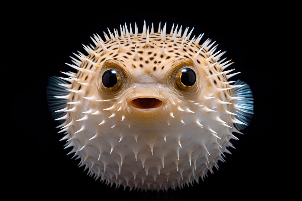 Pufferfish animal underwater wildlife. AI | Free Photo - rawpixel