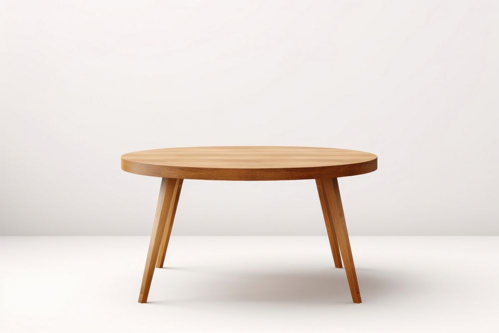 Table wood furniture white background. | Free Photo - rawpixel