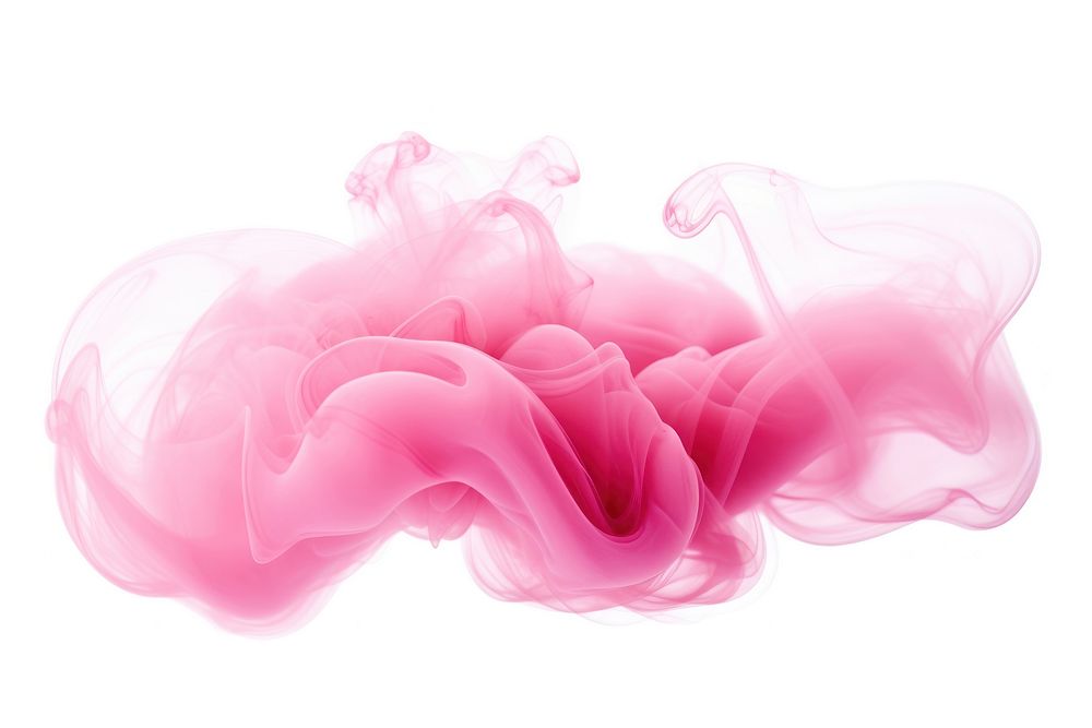 Smoke pink white background creativity. 