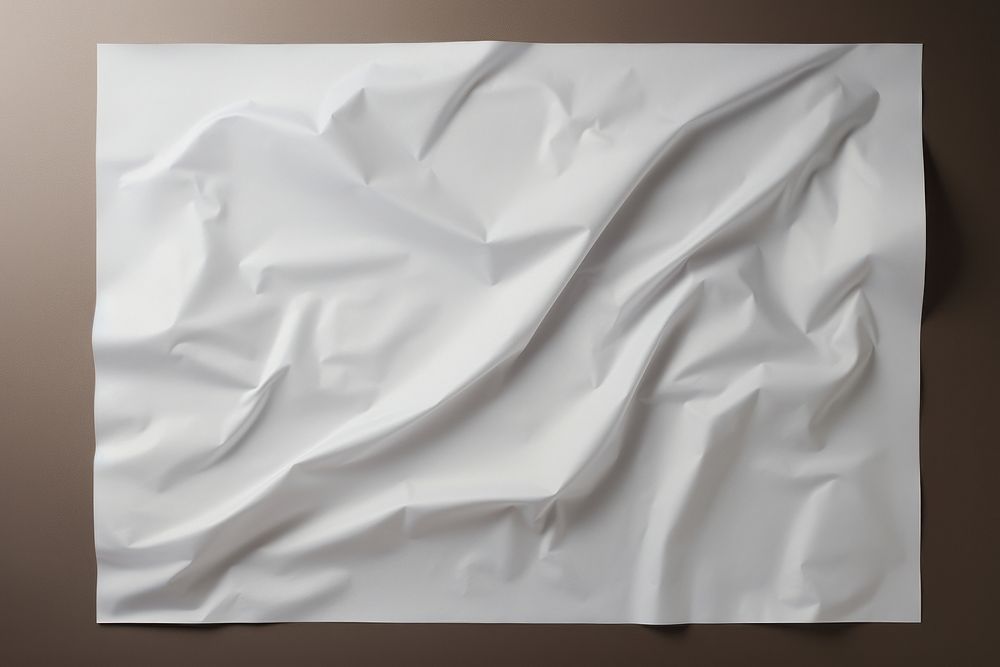 Blank wrinkled posters mockup paper backgrounds crumpled. AI generated Image by rawpixel.