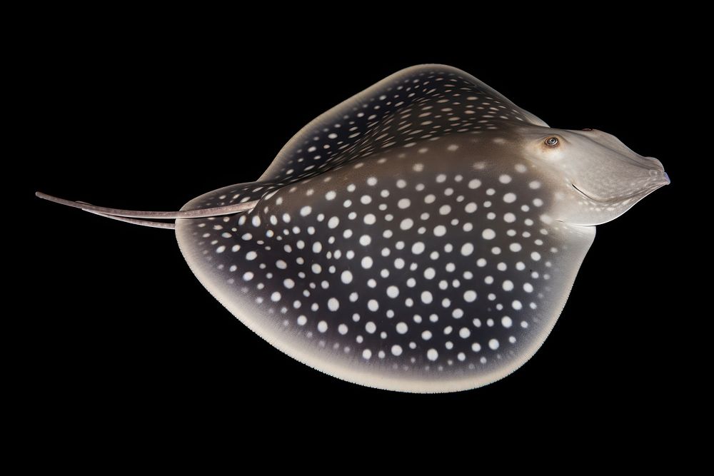 A stingray animal fish underwater. AI generated Image by rawpixel.