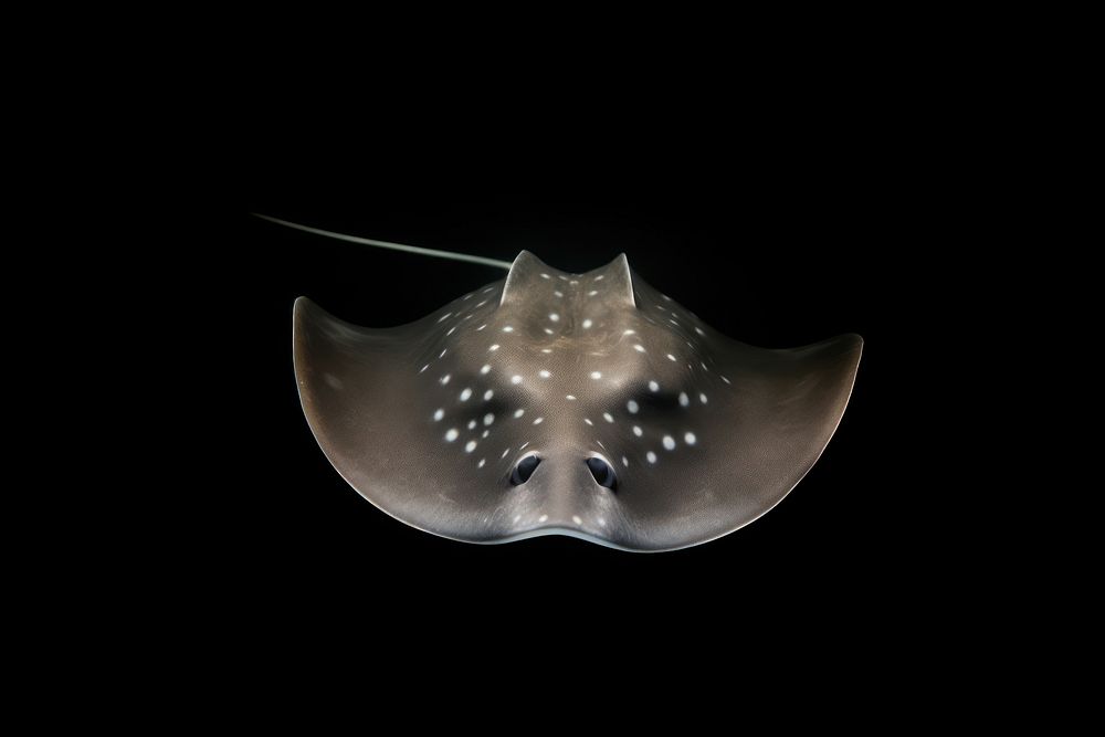 A stingray animal nature night. AI generated Image by rawpixel.