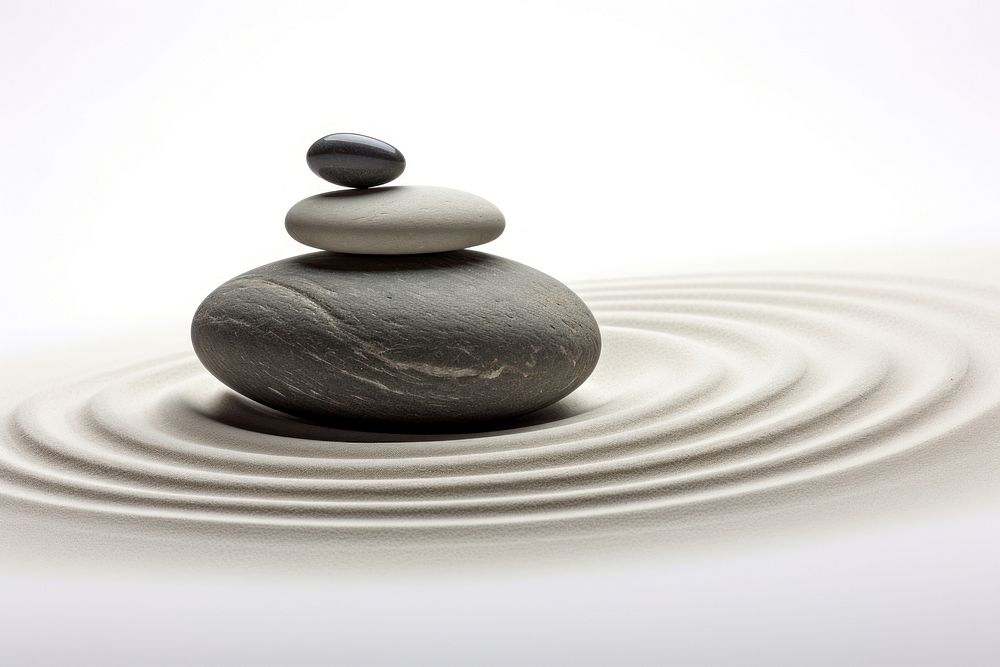 Simplicity concentric zen-like outdoors. AI generated Image by rawpixel.