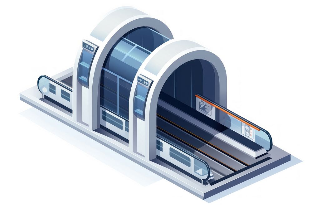 Tunnel subway architecture diagram technology. AI generated Image by rawpixel.