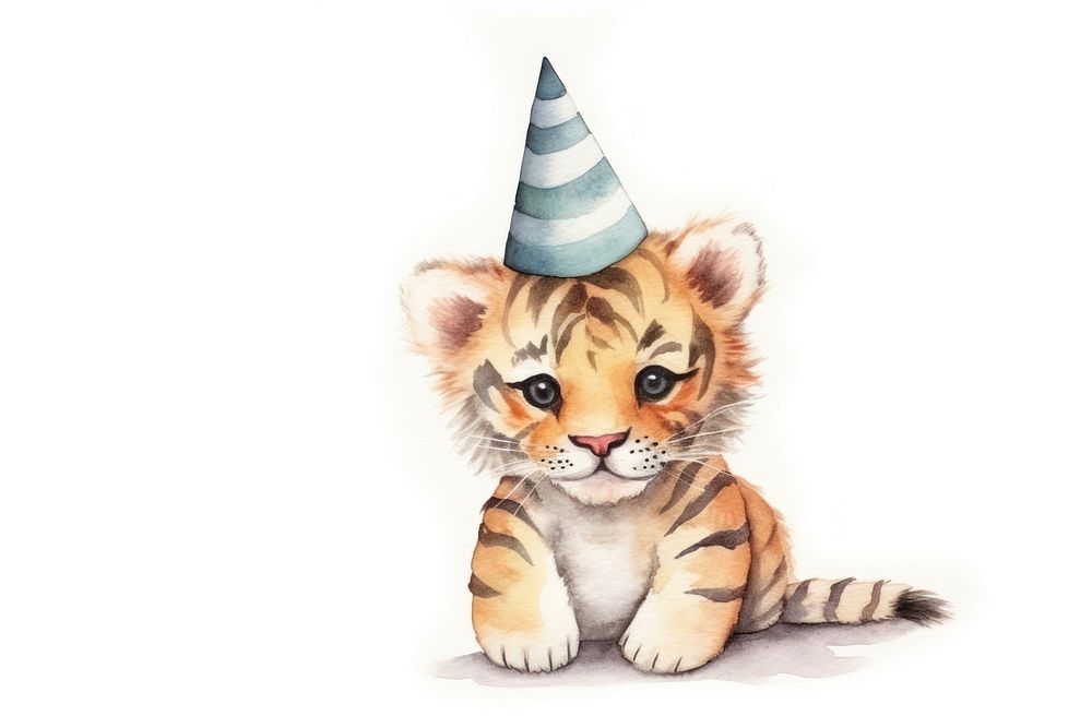 Baby tiger animal mammal representation. | Free Photo Illustration