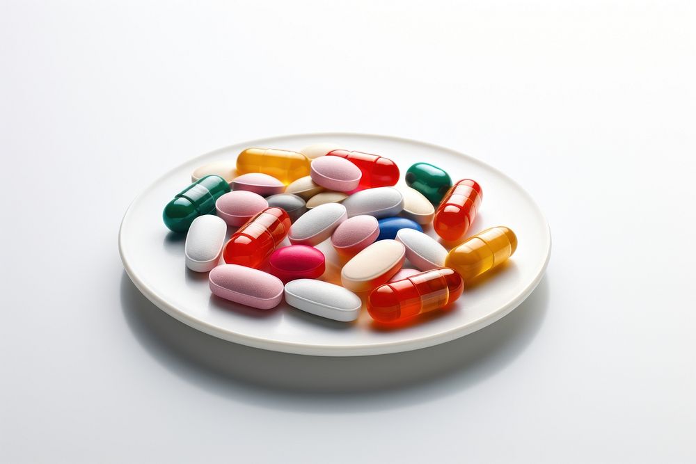Medicine pills medication variation freshness. AI generated Image by rawpixel.