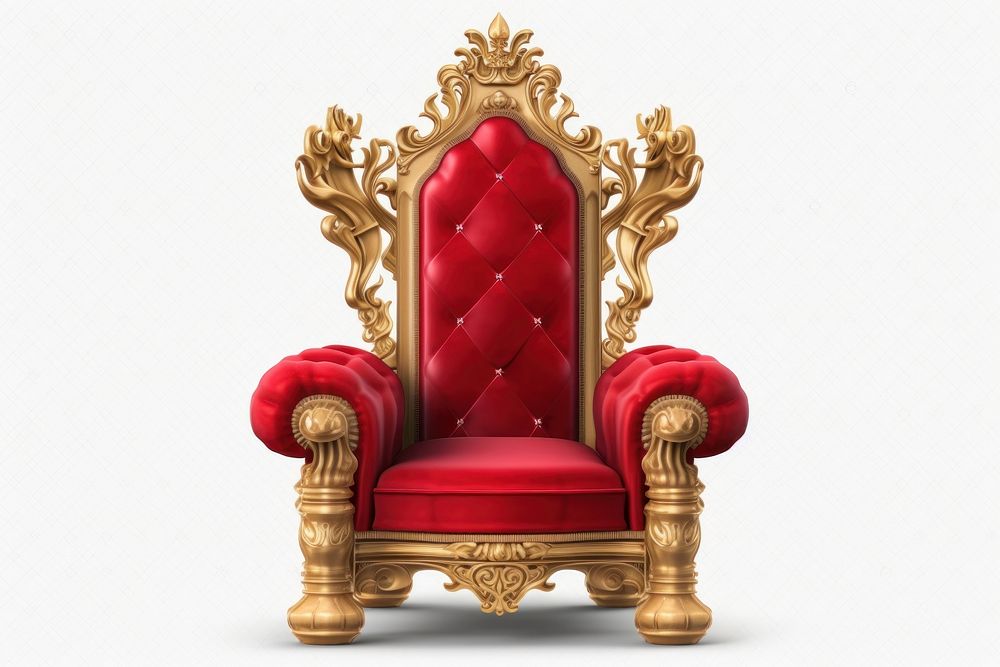 Throne Chair throne chair furniture. AI generated Image by rawpixel.