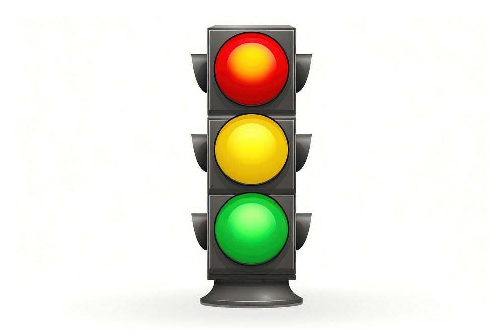 Traffic light traffic yellow red. AI generated Image by rawpixel.