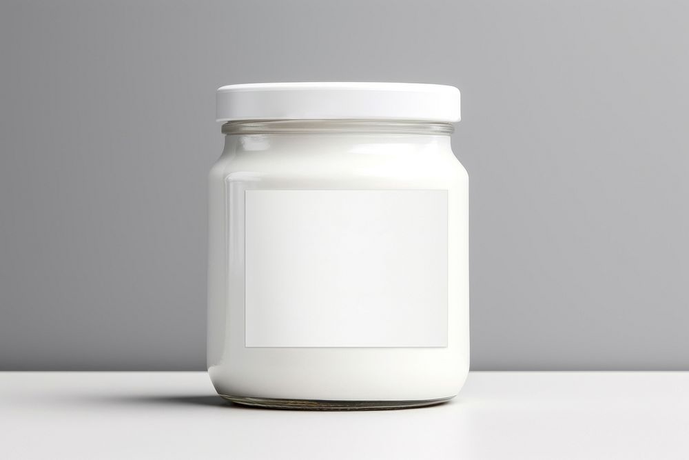 Jar bottle label container. AI generated Image by rawpixel.