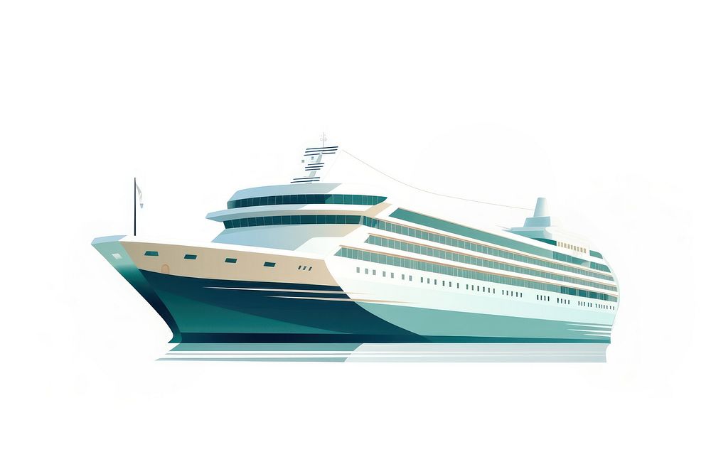 Cruise ship vehicle yacht boat. AI generated Image by rawpixel.