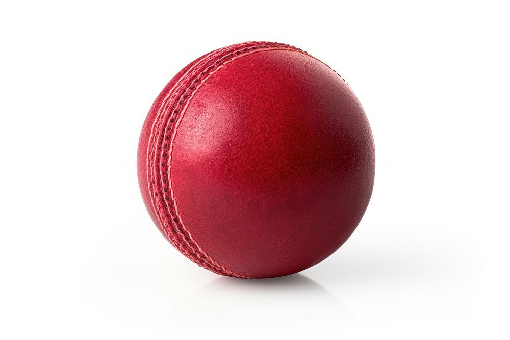 Cricket Ball ball cricket sports. AI generated Image by rawpixel.