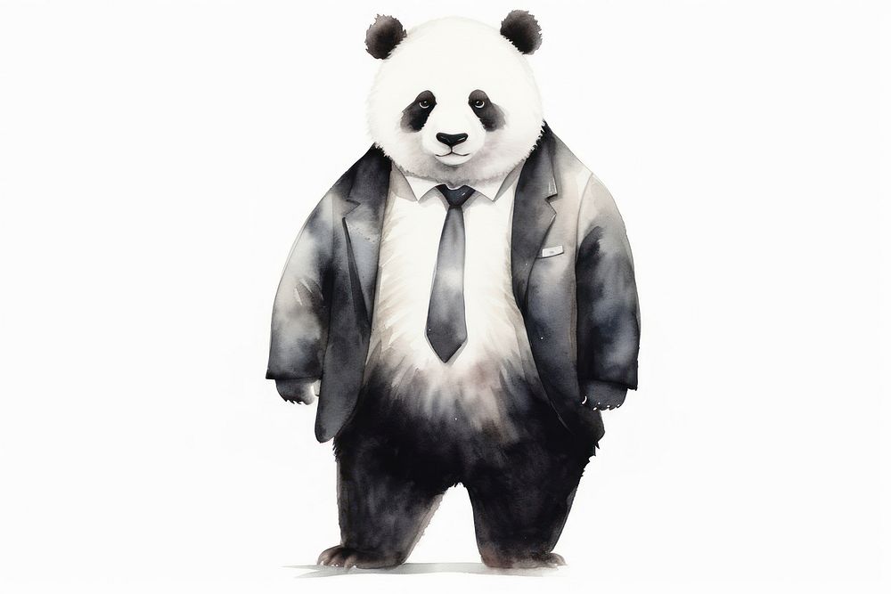 Mammal panda bear representation. AI generated Image by rawpixel.