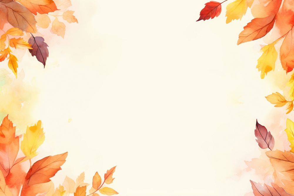 Fall leaf plant tree backgrounds. AI generated Image by rawpixel.
