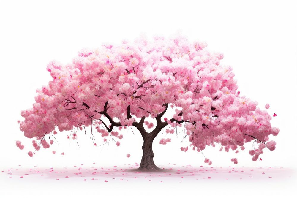Sakura festival outdoors blossom nature. AI generated Image by rawpixel.