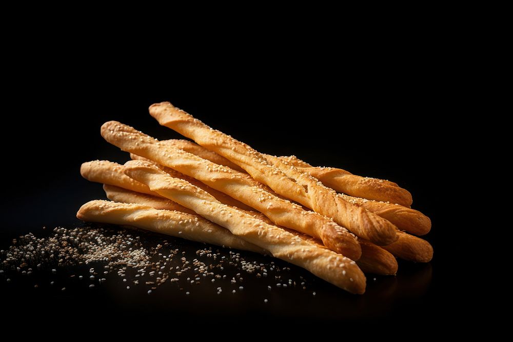 Bread sticks baguette food viennoiserie. AI generated Image by rawpixel.