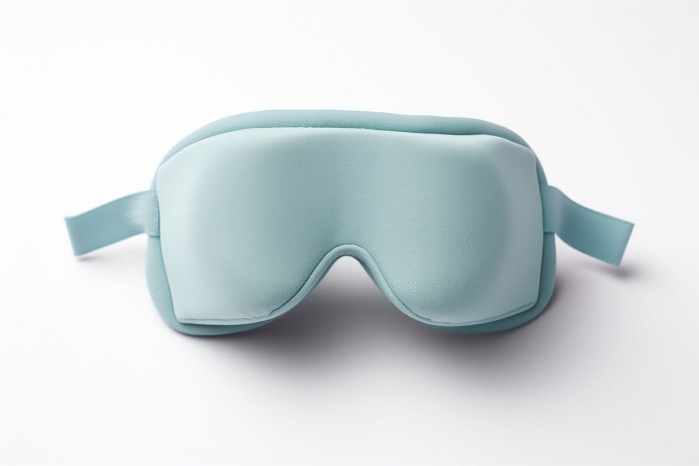 Sleep mask white background undergarment accessories. AI generated Image by rawpixel.