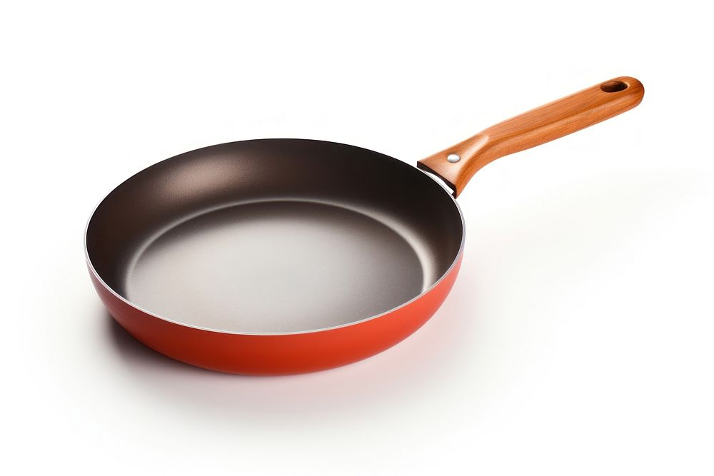 Kitchen pan wok white background. AI generated Image by rawpixel.