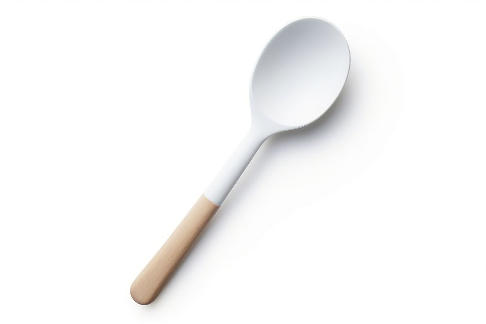 Spoon ladle white background kitchen utensil. AI generated Image by rawpixel.