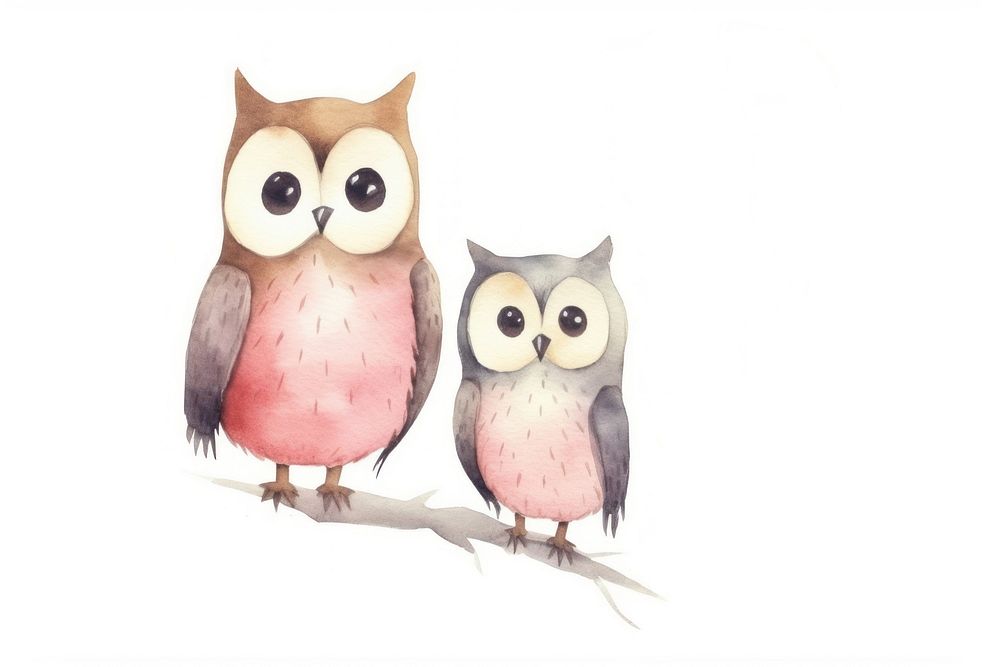 Cute animal couple drawing sketch love. AI generated Image by rawpixel.
