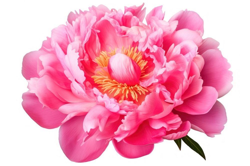 Peony flower blossom dahlia petal. AI generated Image by rawpixel.