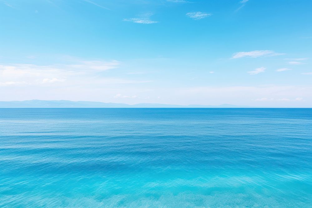 Sea landscape outdoors horizon. AI generated Image by rawpixel.