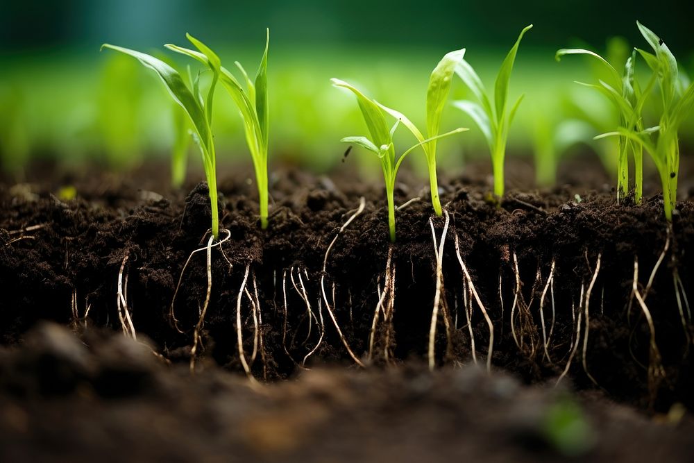 Roots soil agriculture outdoors. AI generated Image by rawpixel.