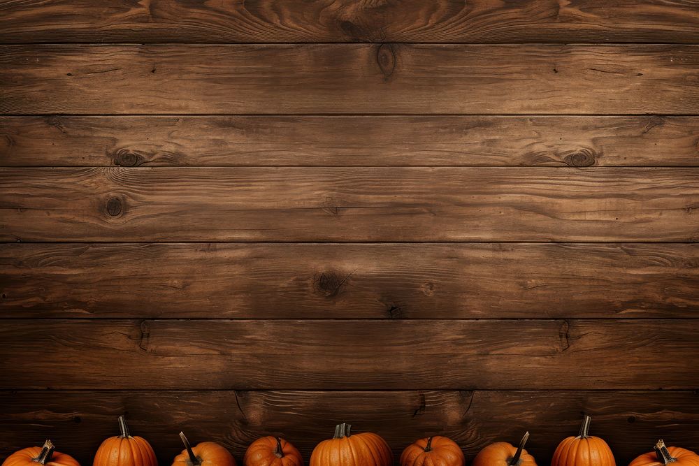 Wood halloween hardwood pumpkin. AI generated Image by rawpixel.