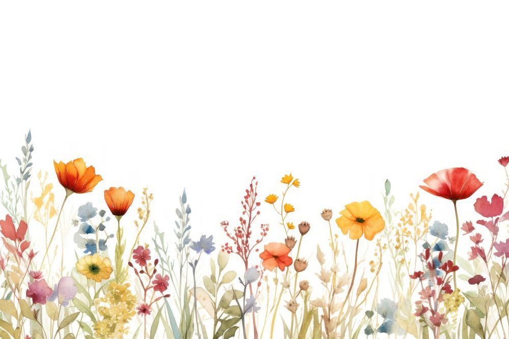 Fall flowers backgrounds outdoors pattern. AI generated Image by rawpixel.