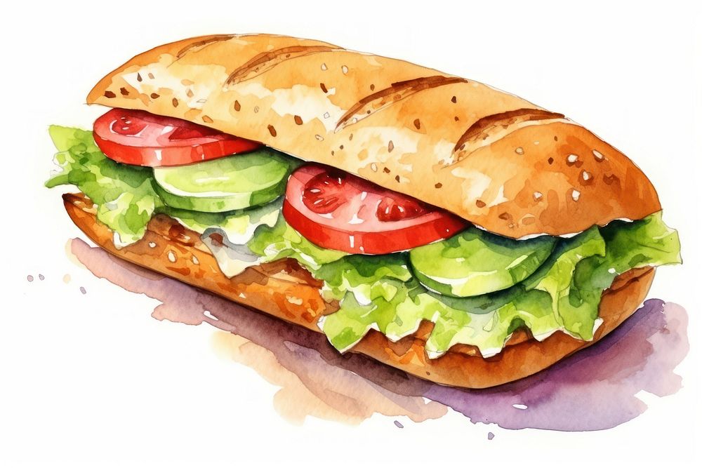 Sandwich bread food hamburger. 